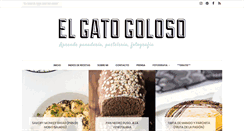 Desktop Screenshot of elgatogoloso.com